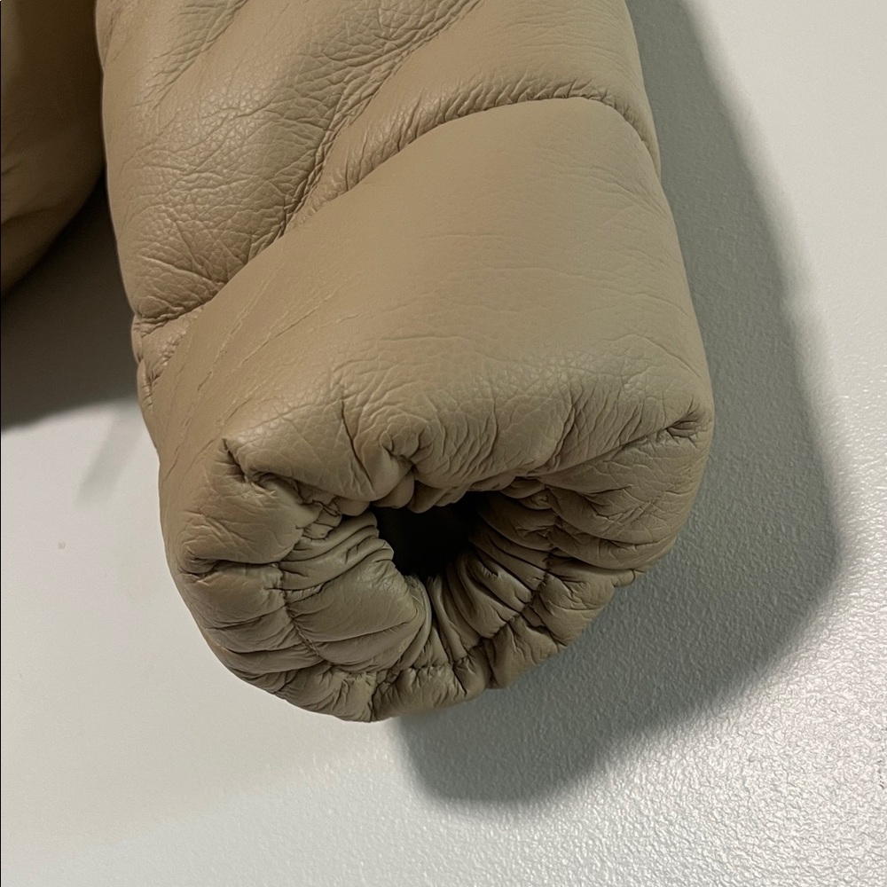 faux leather puffer - Picture 4 of 10